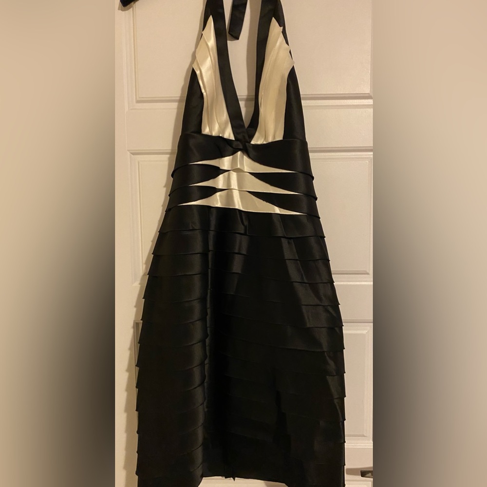 Vintage BCBG Max Azria Halter Event Dress